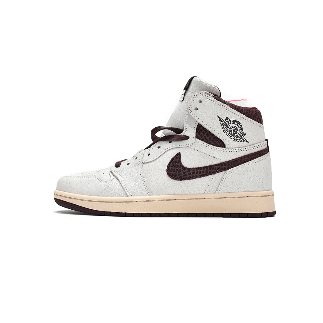 AJ 1 Sail and Burgundy Crush - Image 3