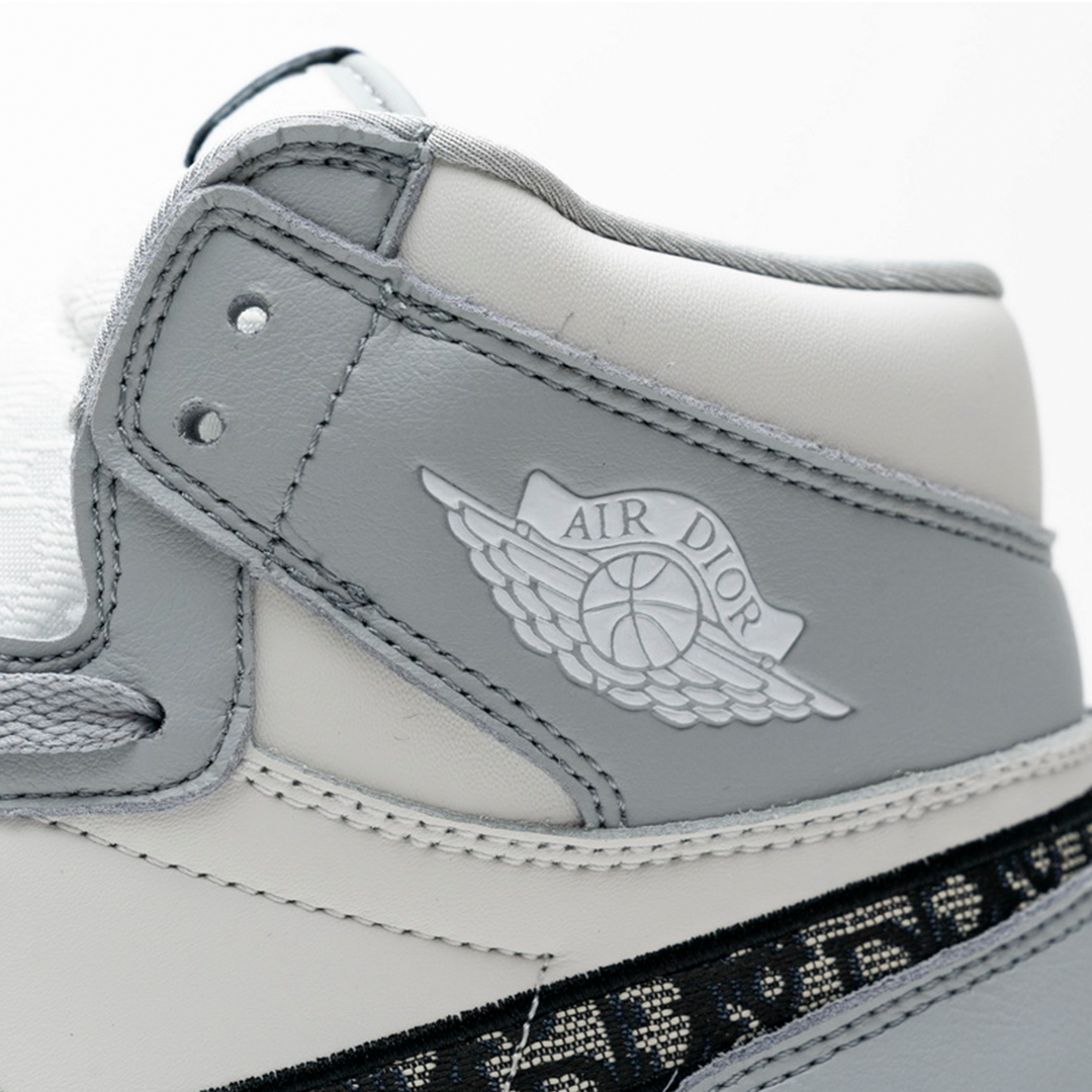 AJ 1 High OG x Dor Grey White - Image 10