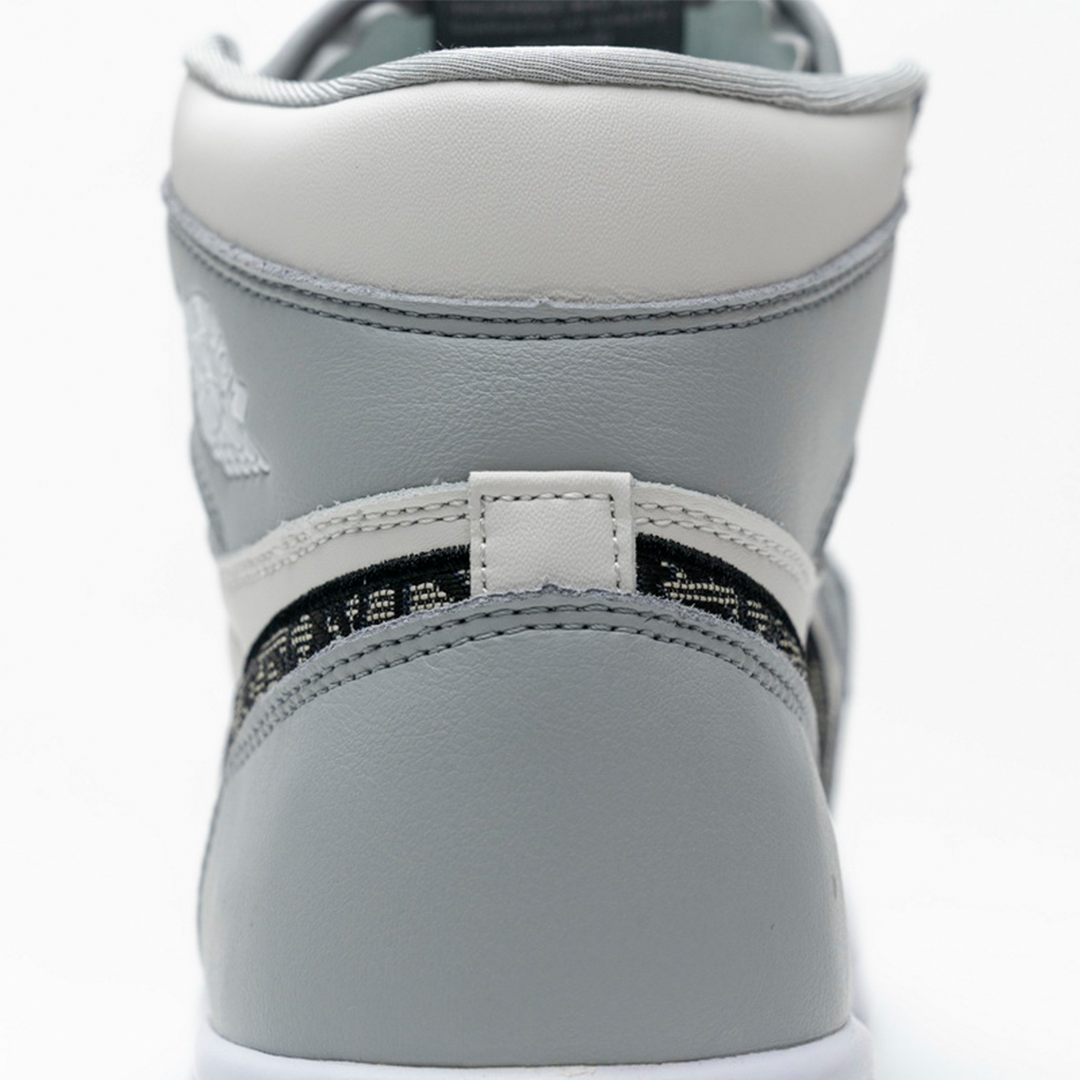 AJ 1 High OG x Dor Grey White - Image 11