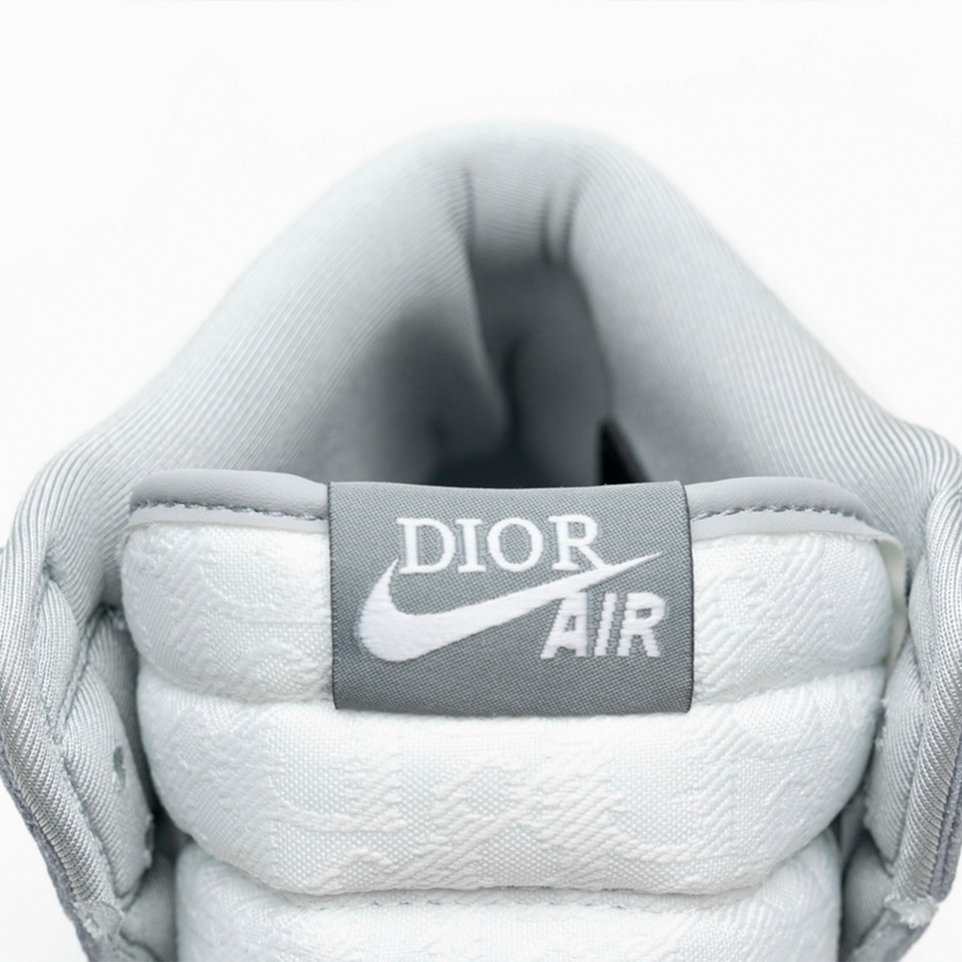 AJ 1 High OG x Dor Grey White - Image 8