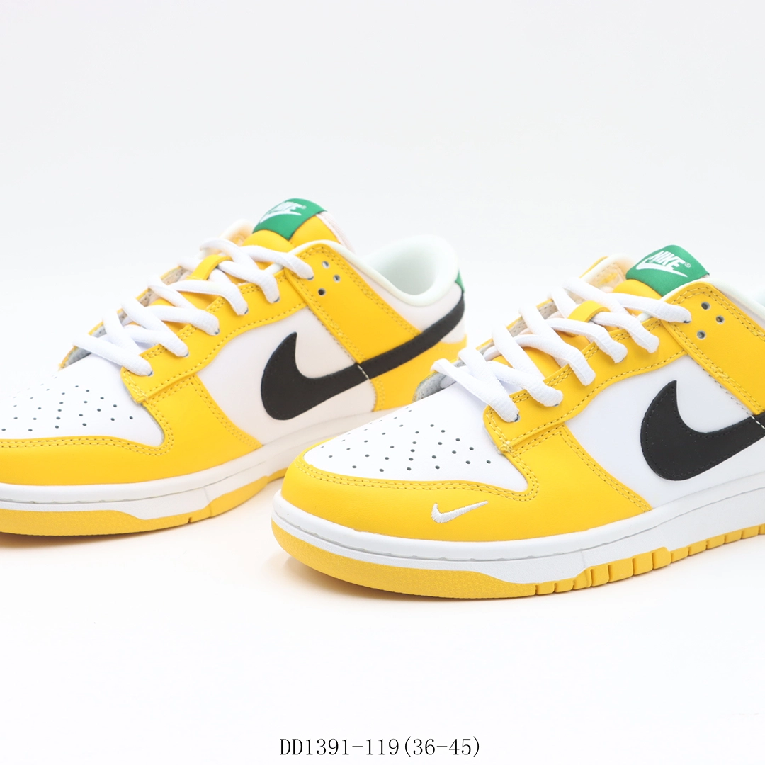 SB Dunk Low x Prada Yellow - Image 4