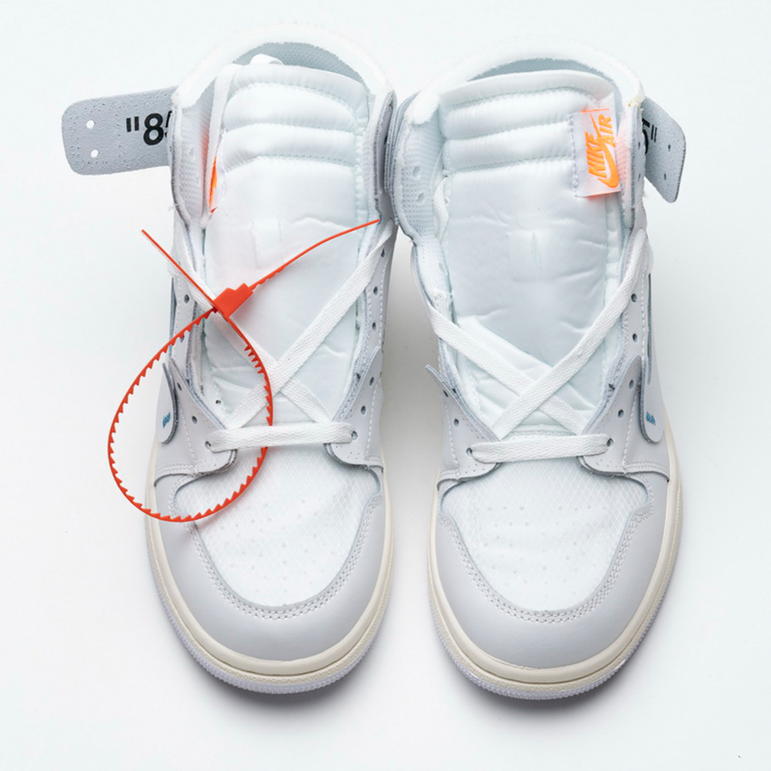 AJ 1 High OW White - Image 8