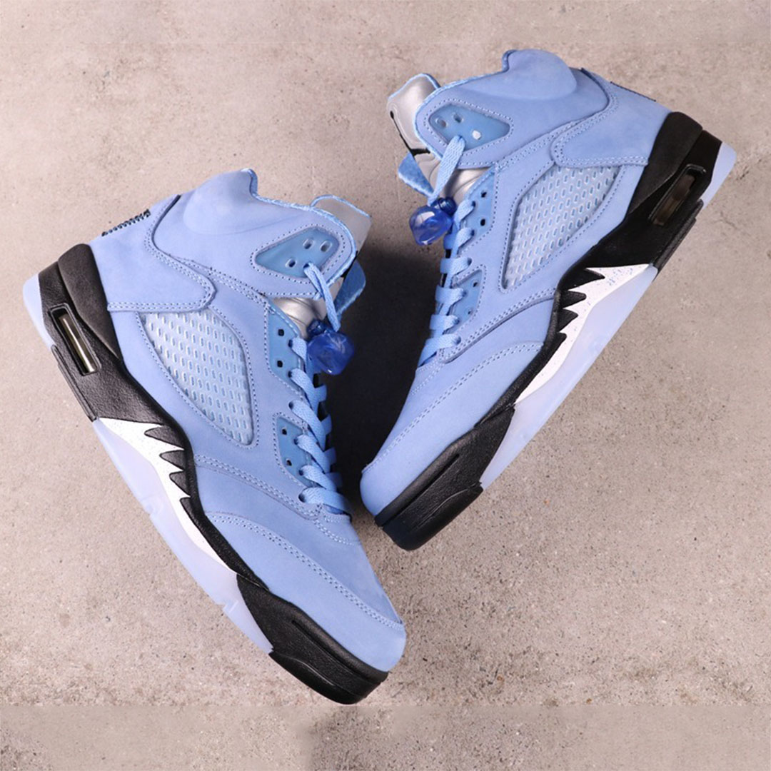 AJ 5 UNC University Blue - Image 4
