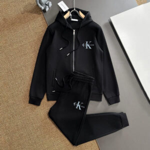 Black Long Sleeve Hoodie Set for Any Season