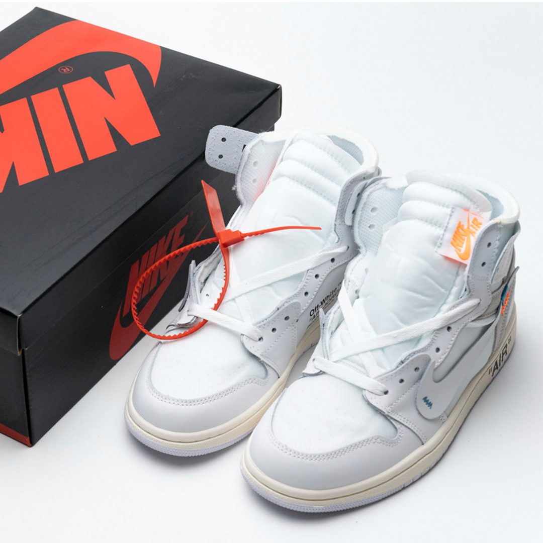AJ 1 High OW White - Image 4