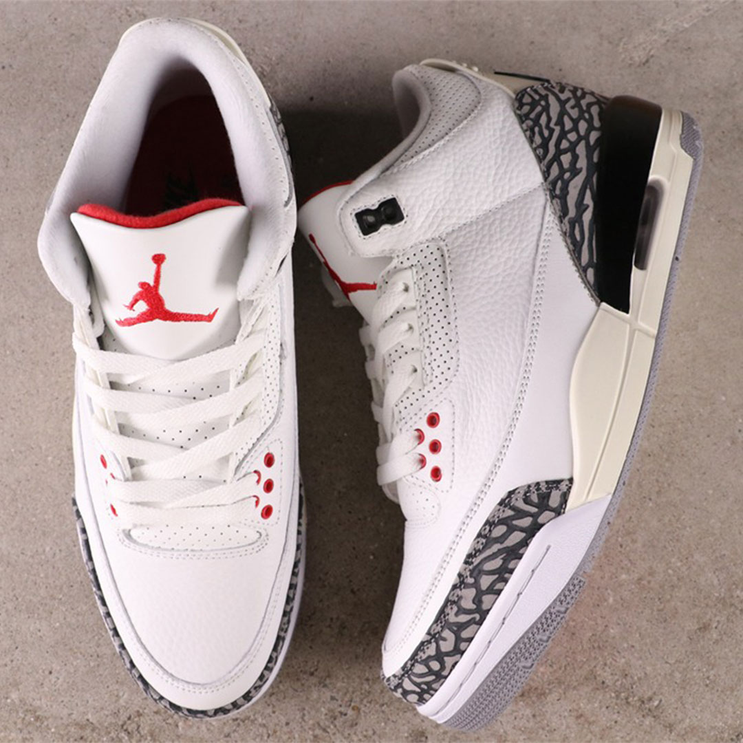 AJ 3 Retro 'White Cement Reimagined' - Image 9