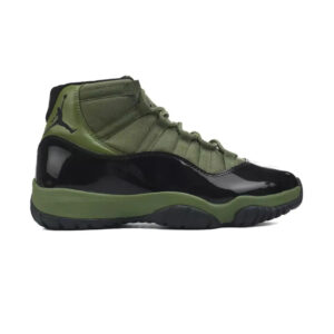 AJ 11 Retro Olive and Black