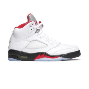 AJ 5 Retro Fire Red Silver Tongue (2020)